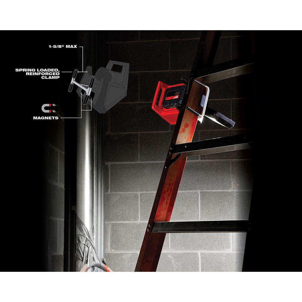 Milwaukee 2365 - 20 M18™ ROVER™ Mounting Flood Light - Lined Out Milwaukee 2365 - 20 M18™ ROVER™ Mounting Flood LightWork Lights