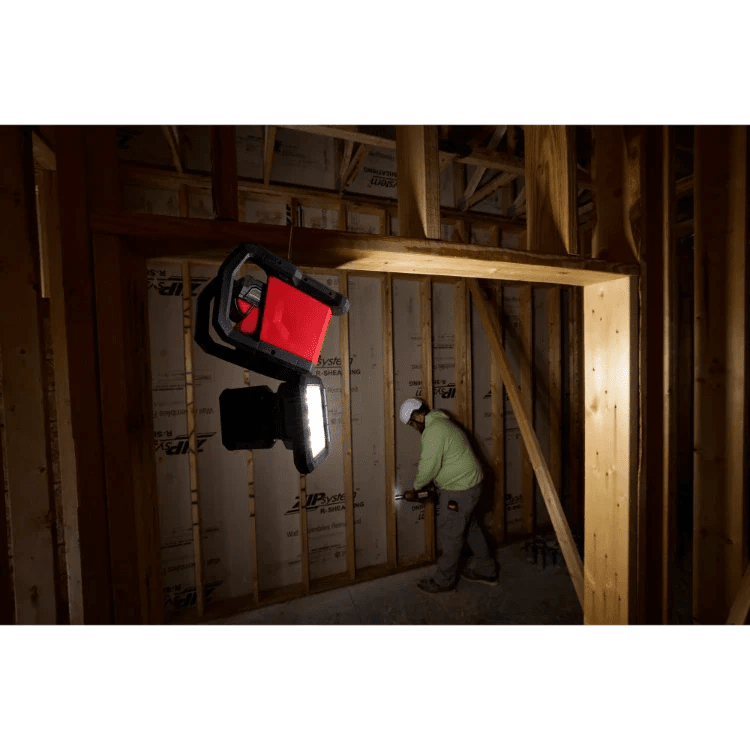 Milwaukee 2368 - 20 M18 Rover Dual Power Triple Panel Flood & Area Light - Lined Out Milwaukee 2368 - 20 M18 Rover Dual Power Triple Panel Flood & Area LightWork Lights