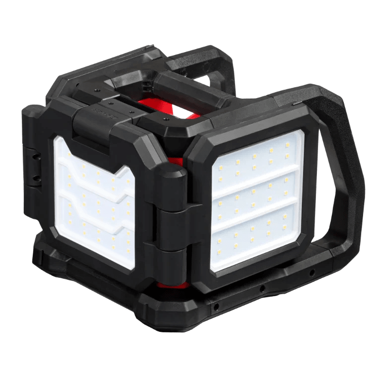Milwaukee 2368 - 20 M18 Rover Dual Power Triple Panel Flood & Area Light - Lined Out Milwaukee 2368 - 20 M18 Rover Dual Power Triple Panel Flood & Area LightWork Lights