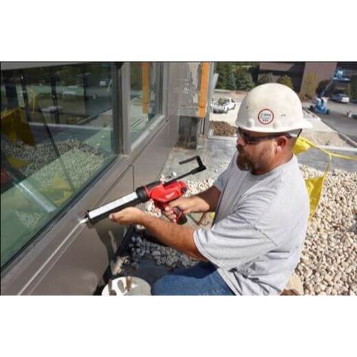Milwaukee 2441 - 20 M12™ 10oz. Caulk and Adhesive Gun (Tool Only) - Lined Out Milwaukee 2441 - 20 M12™ 10oz. Caulk and Adhesive Gun (Tool Only)Caulking Tools