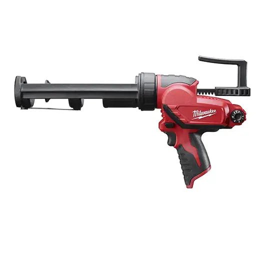 Milwaukee 2441 - 20 M12™ 10oz. Caulk and Adhesive Gun (Tool Only) - Lined Out Milwaukee 2441 - 20 M12™ 10oz. Caulk and Adhesive Gun (Tool Only)Caulking Tools