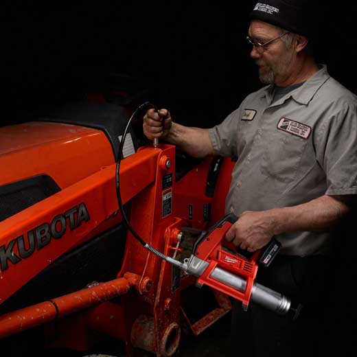 Milwaukee 2446 - 21XC M12™ Cordless LITHIUM - ION Grease Gun Kit - Lined Out Milwaukee 2446 - 21XC M12™ Cordless LITHIUM - ION Grease Gun KitGrease Guns