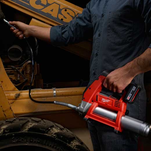 Milwaukee 2446 - 21XC M12™ Cordless LITHIUM - ION Grease Gun Kit - Lined Out Milwaukee 2446 - 21XC M12™ Cordless LITHIUM - ION Grease Gun KitGrease Guns