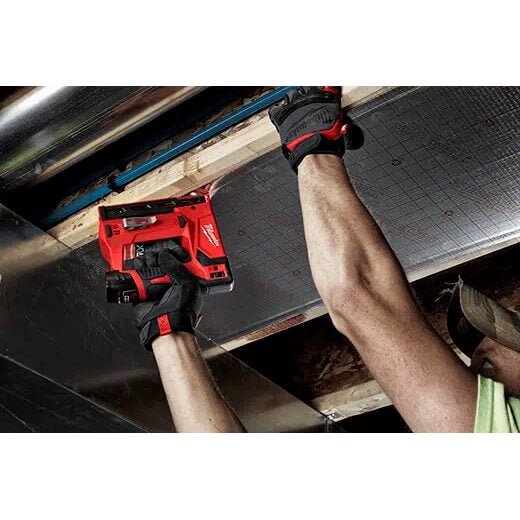 Milwaukee 2447 - 20 M12™ 3/8" Crown Stapler - Lined Out Milwaukee 2447 - 20 M12™ 3/8" Crown StaplerNailers & Staplers