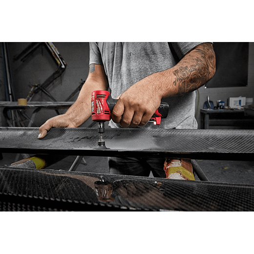 Milwaukee 2485 - 20 M12 FUEL 1/4" Right Angle Die Grinder - Lined Out Milwaukee 2485 - 20 M12 FUEL 1/4" Right Angle Die GrinderGrinders