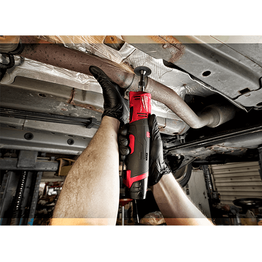 Milwaukee 2486 - 20 M12 FUEL 1/4" Straight Die Grinder (Tool Only) - Lined Out Milwaukee 2486 - 20 M12 FUEL 1/4" Straight Die Grinder (Tool Only)Grinders