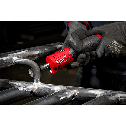 Milwaukee 2486 - 20 M12 FUEL 1/4" Straight Die Grinder (Tool Only) - Lined Out Milwaukee 2486 - 20 M12 FUEL 1/4" Straight Die Grinder (Tool Only)Grinders