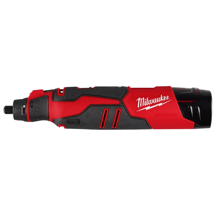 Milwaukee 2525 - 21 M12 Brushless Rotary Tool Kit - Lined Out Milwaukee 2525 - 21 M12 Brushless Rotary Tool KitCut - Off Saws