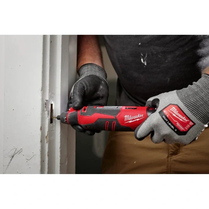 Milwaukee 2525 - 21 M12 Brushless Rotary Tool Kit - Lined Out Milwaukee 2525 - 21 M12 Brushless Rotary Tool KitCut - Off Saws