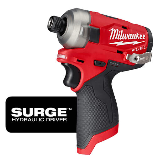Milwaukee 2551 - 20 M12 FUEL™ SURGE™ 1/4" Hex Hydraulic Driver Bare Tool - Lined Out Milwaukee 2551 - 20 M12 FUEL™ SURGE™ 1/4" Hex Hydraulic Driver Bare ToolImpact Wrenches & Drivers