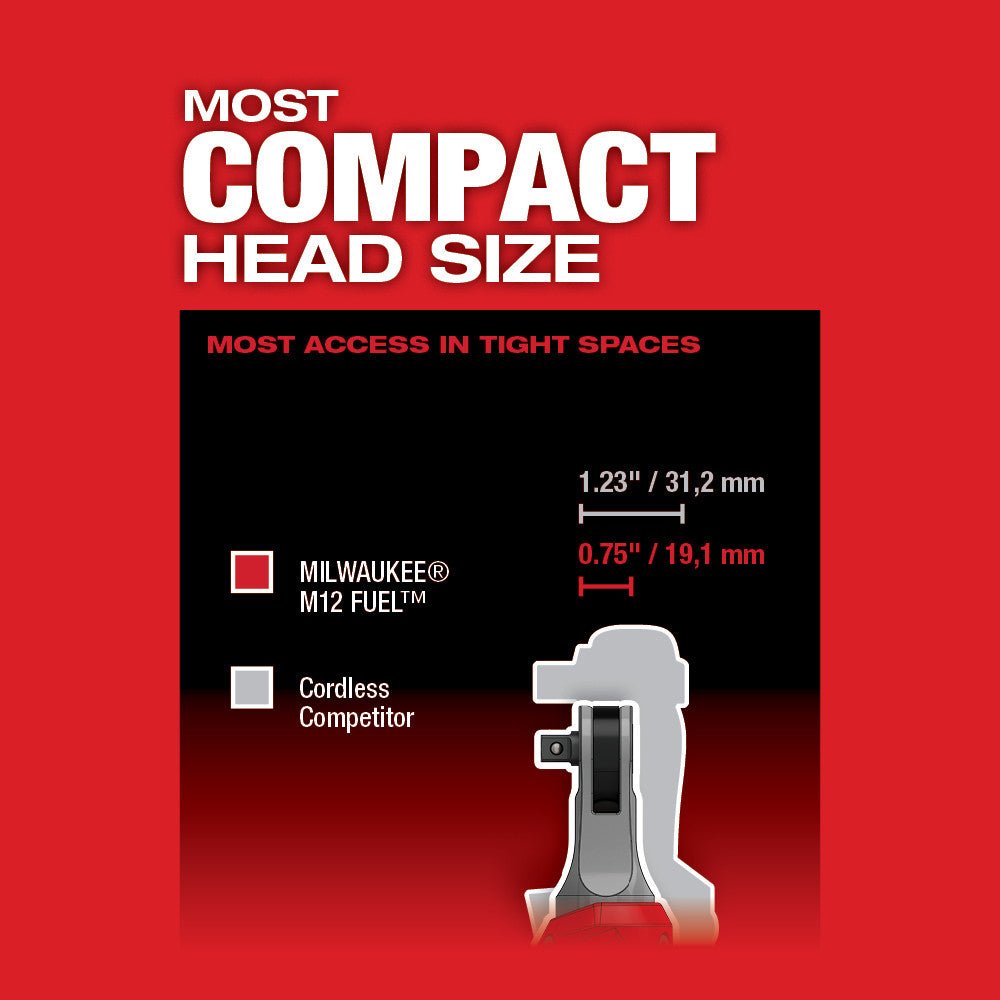 Milwaukee 2567 - 20 M12 FUEL™ 3/8" High Speed Ratchet (Tool Only) - Lined Out Milwaukee 2567 - 20 M12 FUEL™ 3/8" High Speed Ratchet (Tool Only)Impact Wrenches & Drivers