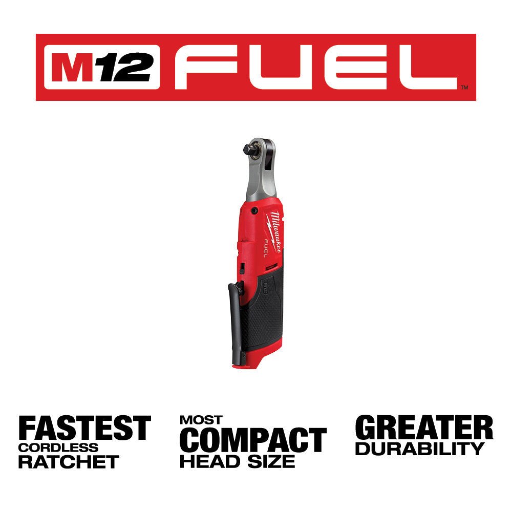 Milwaukee 2567 - 20 M12 FUEL™ 3/8" High Speed Ratchet (Tool Only) - Lined Out Milwaukee 2567 - 20 M12 FUEL™ 3/8" High Speed Ratchet (Tool Only)Impact Wrenches & Drivers