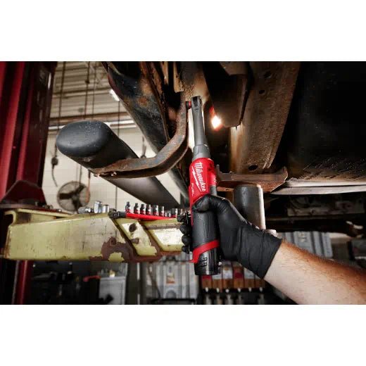 Milwaukee 2568 - 20 M12 FUEL™ 1/4" Extended Reach High Speed Ratchet (Tool Only) - Lined Out Milwaukee 2568 - 20 M12 FUEL™ 1/4" Extended Reach High Speed Ratchet (Tool Only)Impact Wrenches & Drivers