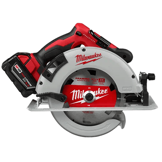Milwaukee 2631 - 20 M18™ Brushless 7 - 1/4" Circular Saw (Tool Only) - Lined Out Milwaukee 2631 - 20 M18™ Brushless 7 - 1/4" Circular Saw (Tool Only)Handheld Circular Saws