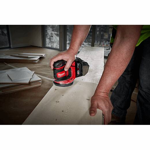 Milwaukee 2648 - 20 M18 Random Orbit Sander - Lined Out Milwaukee 2648 - 20 M18 Random Orbit SanderSanders