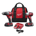 Milwaukee 2691 - 22 M18™ Cordless Lithium - Ion 2 - Tool Combo Kit - Lined Out Milwaukee 2691 - 22 M18™ Cordless Lithium - Ion 2 - Tool Combo KitPower Tool Combo Sets