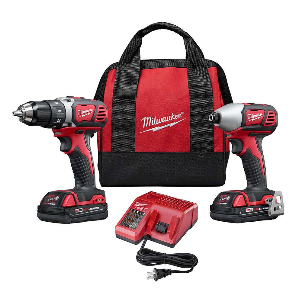 Milwaukee 2691 - 22 M18™ Cordless Lithium - Ion 2 - Tool Combo Kit - Lined Out Milwaukee 2691 - 22 M18™ Cordless Lithium - Ion 2 - Tool Combo KitPower Tool Combo Sets