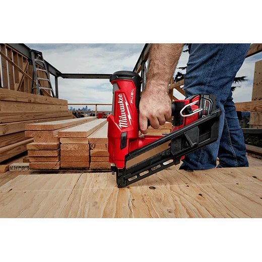 Milwaukee 2745 - 20 M18 FUEL™ 30 Degree Framing Nailer (Tool Only) - Lined Out Milwaukee 2745 - 20 M18 FUEL™ 30 Degree Framing Nailer (Tool Only)Nailers & Staplers