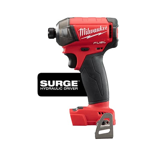 Milwaukee 2760 - 20 M18 FUEL SURGE 1/4" Hex Hydraulic Driver (Tool Only) - Lined Out Milwaukee 2760 - 20 M18 FUEL SURGE 1/4" Hex Hydraulic Driver (Tool Only)Impact Wrenches & Drivers