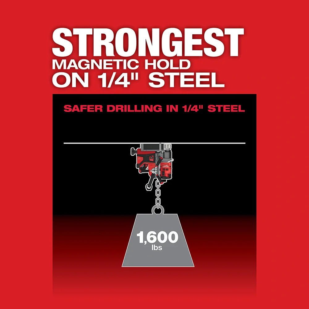 Milwaukee 2788 - 22HD M18 FUEL™ 1 - 1/2" Lineman Magnetic Drill High Demand™ Kit - Lined Out Milwaukee 2788 - 22HD M18 FUEL™ 1 - 1/2" Lineman Magnetic Drill High Demand™ KitDrill Presses