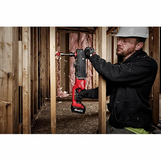 Milwaukee 2811 - 20 M18 FUEL™ SUPER HAWG™ Right Angle Drill w/ QUIK - LOK™ (Tool Only) - Lined Out Milwaukee 2811 - 20 M18 FUEL™ SUPER HAWG™ Right Angle Drill w/ QUIK - LOK™ (Tool Only)Handheld Power Drills