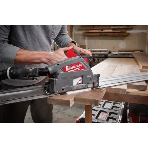 Milwaukee 2831 - 20 M18 FUEL™ 6 - 1/2” Plunge Track Saw - Tool Only - Lined Out Milwaukee 2831 - 20 M18 FUEL™ 6 - 1/2” Plunge Track Saw - Tool OnlyHandheld Circular Saws