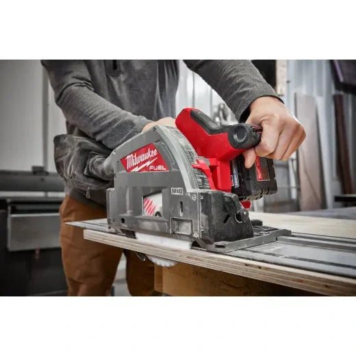 Milwaukee 2831 - 20 M18 FUEL™ 6 - 1/2” Plunge Track Saw - Tool Only - Lined Out Milwaukee 2831 - 20 M18 FUEL™ 6 - 1/2” Plunge Track Saw - Tool OnlyHandheld Circular Saws