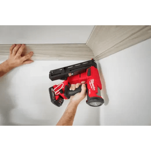 Milwaukee 2841 - 20 M18 FUEL 16 Gauge Angled Finish Nailer (Tool Only) - Lined Out Milwaukee 2841 - 20 M18 FUEL 16 Gauge Angled Finish Nailer (Tool Only)Nailers & Staplers
