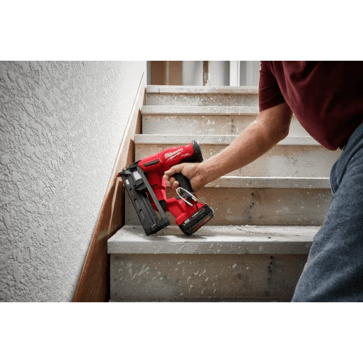 Milwaukee 2841 - 20 M18 FUEL 16 Gauge Angled Finish Nailer (Tool Only) - Lined Out Milwaukee 2841 - 20 M18 FUEL 16 Gauge Angled Finish Nailer (Tool Only)Nailers & Staplers