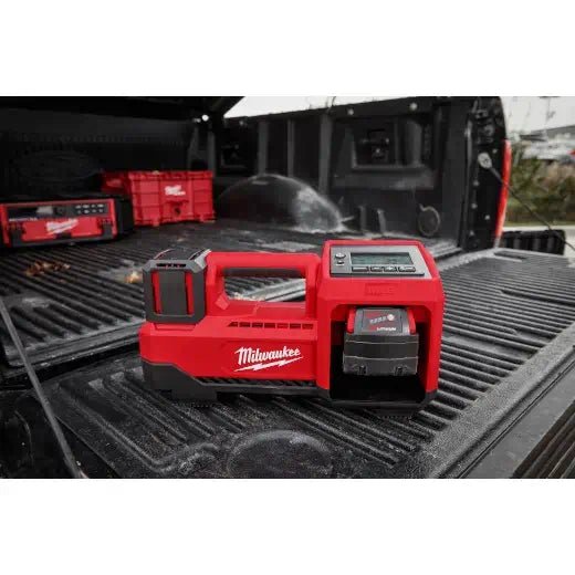 Milwaukee 2848 - 20 M18™ 18V Cordless Tire Inflator (Tool Only) - Lined Out Milwaukee 2848 - 20 M18™ 18V Cordless Tire Inflator (Tool Only)Compressors