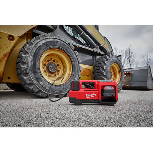 Milwaukee 2848 - 20 M18™ 18V Cordless Tire Inflator (Tool Only) - Lined Out Milwaukee 2848 - 20 M18™ 18V Cordless Tire Inflator (Tool Only)Compressors