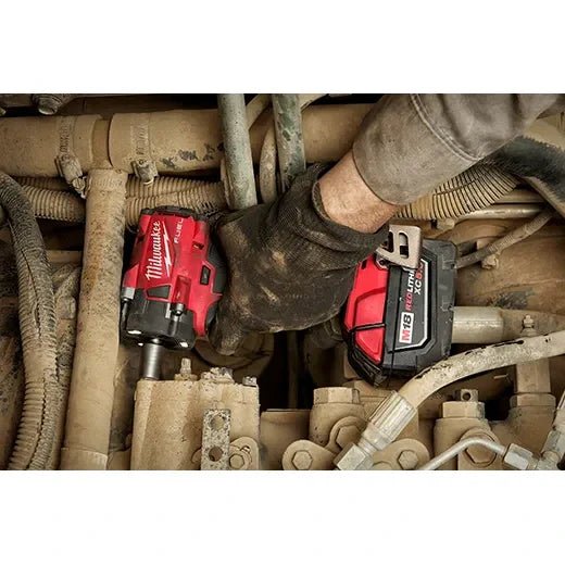 Milwaukee 2855P - 20 M18 FUEL™ 1/2 " Compact Impact Wrench w/ Pin Detent (Tool Only) - Lined Out Milwaukee 2855P - 20 M18 FUEL™ 1/2 " Compact Impact Wrench w/ Pin Detent (Tool Only)Impact Wrenches & Drivers
