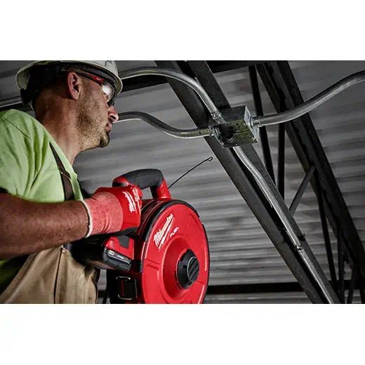 Milwaukee 2873 - 20 M18 FUEL™ ANGLER™ Pulling Fish Tape Powered Base (Tool Only) - Lined Out Milwaukee 2873 - 20 M18 FUEL™ ANGLER™ Pulling Fish Tape Powered Base (Tool Only)Power & Electrical Supplies