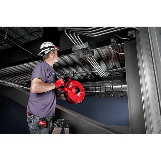 Milwaukee 2873 - 20 M18 FUEL™ ANGLER™ Pulling Fish Tape Powered Base (Tool Only) - Lined Out Milwaukee 2873 - 20 M18 FUEL™ ANGLER™ Pulling Fish Tape Powered Base (Tool Only)Power & Electrical Supplies