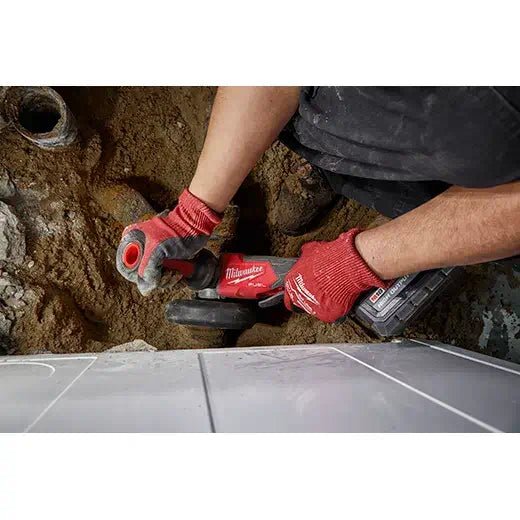 Milwaukee 2880 - 20 M18 FUEL™ 4 - 1/2" / 5" Braking Grinder Paddle Switch, No - Lock (Tool Only) - Lined Out Milwaukee 2880 - 20 M18 FUEL™ 4 - 1/2" / 5" Braking Grinder Paddle Switch, No - Lock (Tool Only)Grinders