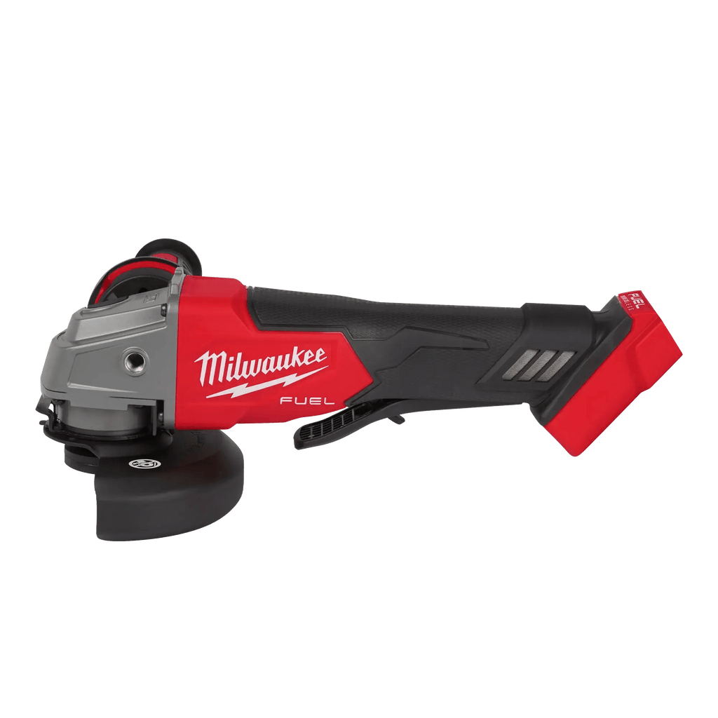 Milwaukee 2880 - 20 M18 FUEL™ 4 - 1/2" / 5" Braking Grinder Paddle Switch, No - Lock (Tool Only) - Lined Out Milwaukee 2880 - 20 M18 FUEL™ 4 - 1/2" / 5" Braking Grinder Paddle Switch, No - Lock (Tool Only)Grinders