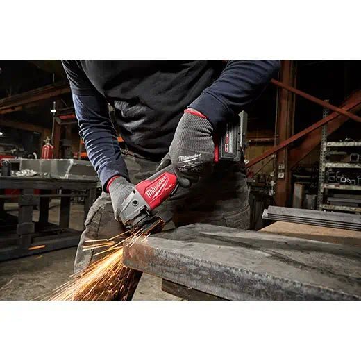 Milwaukee 2880 - 20 M18 FUEL™ 4 - 1/2" / 5" Braking Grinder Paddle Switch, No - Lock (Tool Only) - Lined Out Milwaukee 2880 - 20 M18 FUEL™ 4 - 1/2" / 5" Braking Grinder Paddle Switch, No - Lock (Tool Only)Grinders