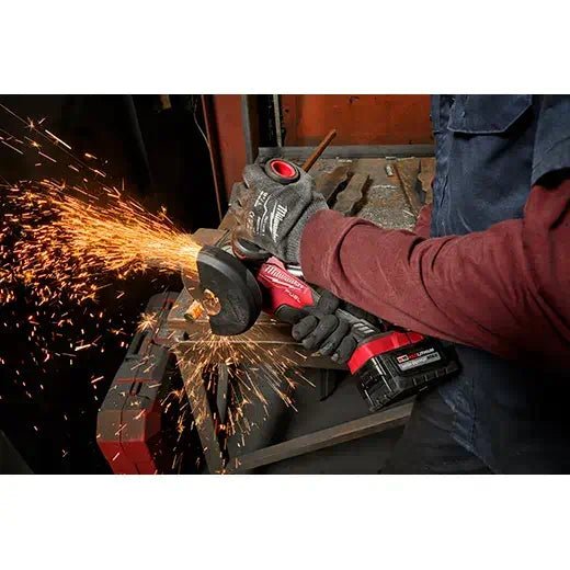 Milwaukee 2880 - 20 M18 FUEL™ 4 - 1/2" / 5" Braking Grinder Paddle Switch, No - Lock (Tool Only) - Lined Out Milwaukee 2880 - 20 M18 FUEL™ 4 - 1/2" / 5" Braking Grinder Paddle Switch, No - Lock (Tool Only)Grinders
