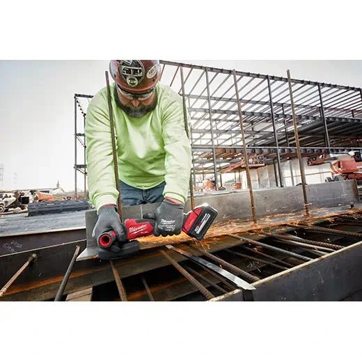 Milwaukee 2882 - 20 M18 FUEL™ 4 - 1/2" / 5" Braking Grinder w/ ONE - KEY™ Paddle Switch, No Lock (Tool Only) - Lined Out Milwaukee 2882 - 20 M18 FUEL™ 4 - 1/2" / 5" Braking Grinder w/ ONE - KEY™ Paddle Switch, No Lock (Tool Only)Grinders