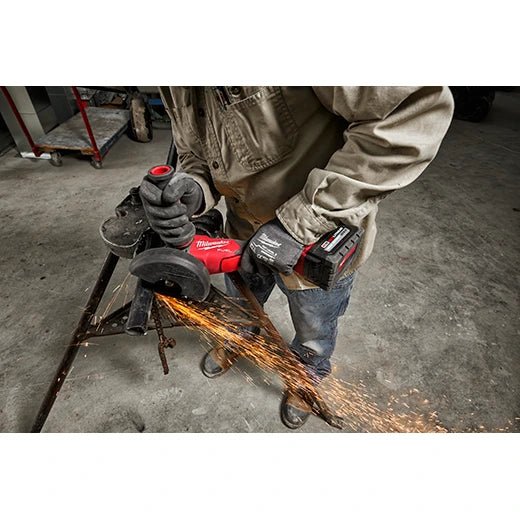Milwaukee 2882 - 20 M18 FUEL™ 4 - 1/2" / 5" Braking Grinder w/ ONE - KEY™ Paddle Switch, No Lock (Tool Only) - Lined Out Milwaukee 2882 - 20 M18 FUEL™ 4 - 1/2" / 5" Braking Grinder w/ ONE - KEY™ Paddle Switch, No Lock (Tool Only)Grinders
