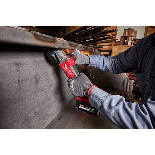 Milwaukee 2886 - 20 M18 FUEL™ 5" Flathead Braking Grinder, Paddle Switch No - Lock (Tool Only) - Lined Out Milwaukee 2886 - 20 M18 FUEL™ 5" Flathead Braking Grinder, Paddle Switch No - Lock (Tool Only)Grinders
