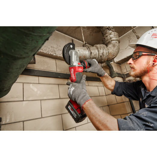Milwaukee 2886 - 20 M18 FUEL™ 5" Flathead Braking Grinder, Paddle Switch No - Lock (Tool Only) - Lined Out Milwaukee 2886 - 20 M18 FUEL™ 5" Flathead Braking Grinder, Paddle Switch No - Lock (Tool Only)Grinders