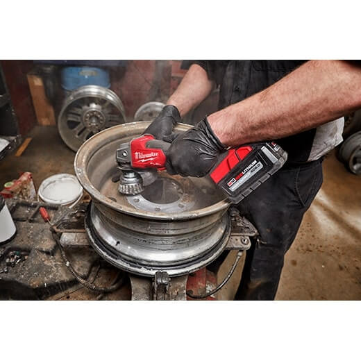 Milwaukee 2888 - 20 M18 FUEL™ 4 - 1/2" / 5" Variable Speed Braking Grinder, Paddle Switch No - Lock (Tool Only) - Lined Out Milwaukee 2888 - 20 M18 FUEL™ 4 - 1/2" / 5" Variable Speed Braking Grinder, Paddle Switch No - Lock (Tool Only)Grinders