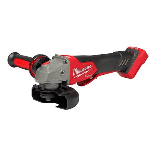 Milwaukee 2888 - 20 M18 FUEL™ 4 - 1/2" / 5" Variable Speed Braking Grinder, Paddle Switch No - Lock (Tool Only) - Lined Out Milwaukee 2888 - 20 M18 FUEL™ 4 - 1/2" / 5" Variable Speed Braking Grinder, Paddle Switch No - Lock (Tool Only)Grinders