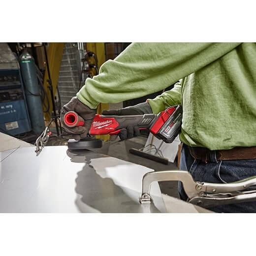Milwaukee 2888 - 20 M18 FUEL™ 4 - 1/2" / 5" Variable Speed Braking Grinder, Paddle Switch No - Lock (Tool Only) - Lined Out Milwaukee 2888 - 20 M18 FUEL™ 4 - 1/2" / 5" Variable Speed Braking Grinder, Paddle Switch No - Lock (Tool Only)Grinders