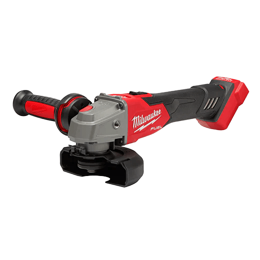 Milwaukee 2889 - 20 M18 FUEL™ 4 - 1/2" / 5" Variable Speed Braking Grinder, Slide Switch Lock - On - Lined Out Milwaukee 2889 - 20 M18 FUEL™ 4 - 1/2" / 5" Variable Speed Braking Grinder, Slide Switch Lock - OnGrinders