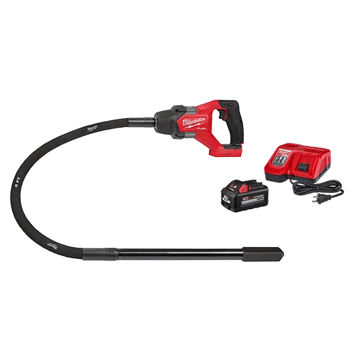 Milwaukee 2910 - 21 M18 FUEL™ 4' Concrete Pencil Vibrator Kit - Lined Out Milwaukee 2910 - 21 M18 FUEL™ 4' Concrete Pencil Vibrator KitIndustrial Vibrators