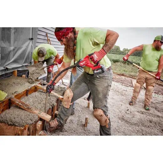 Milwaukee 2910 - 21 M18 FUEL™ 4' Concrete Pencil Vibrator Kit - Lined Out Milwaukee 2910 - 21 M18 FUEL™ 4' Concrete Pencil Vibrator KitIndustrial Vibrators