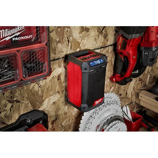 Milwaukee 2951 - 20 M12™ Radio + Charger (Tool Only) - Lined Out Milwaukee 2951 - 20 M12™ Radio + Charger (Tool Only)Radios