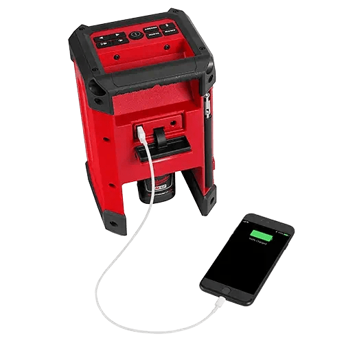 Milwaukee 2951 - 20 M12™ Radio + Charger (Tool Only) - Lined Out Milwaukee 2951 - 20 M12™ Radio + Charger (Tool Only)Radios